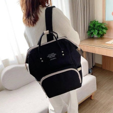 Сумка-рюкзак для мам Mom Bag Чорна