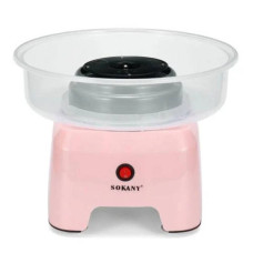 Апарат для приготування солодкої вати Sokany SK-520-BS Рожевий