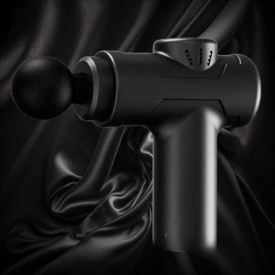 Ручний масажер для м'язів Fascial Gun 8211 Чорний