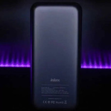 Power bank на два виходи з дисплеєм із швидкою зарядкою 10000 mAh INKAX PBQ-06 Чорний