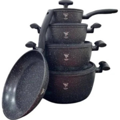 Набір посуду Top Kitchen із гранітним покриттям TК00098 Чорний