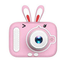 Дитячий фотоапарат X900 Rabbit Рожевий