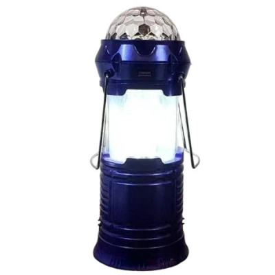 Універсальна LED-ліхтарик 6899 disco Синя