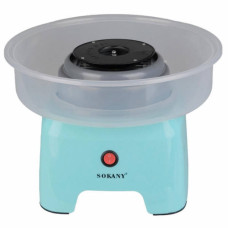 Апарат для виготовлення солодкої вати Sokany SK-520-BS Блакитний