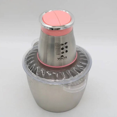Подрібнювач металевий чаша 3л 1600Вт VOLYYX Food Processor RS7315
