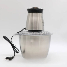 Подрібнювач металевий чаша 3л 1600Вт VOLYYX Food Processor RS7315 Сірий