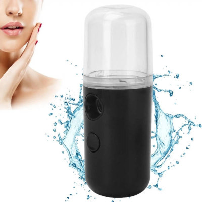 Зволожувач для шкіри обличчя Nano Mist Soraver Чорний