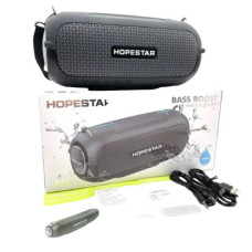 Колонка портативна з підсвічуванням Hopestar A41 PARTY Сіра