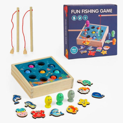 Рибалка магнітна з вудками Fun Fishing Game C 65031