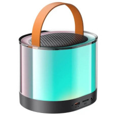 Портативна колонка із мікрофоном XO F47 Aurora Atmosphere Light Bluetooth Audio Чорна