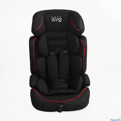 Автокрісло дитяче система ISOFIX вага дитини від 9-36 кг JOY RS-71215 Чорне