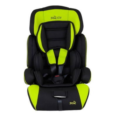 Автокрісло універсальне G 4530 вага дитини від 9-36 кг Joy Чорне із салатовим