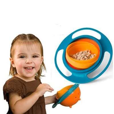 Тарілка непроливайка дитяча для годування Universal Gyro Bowl