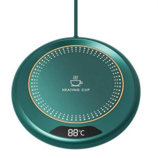 Підставка з підігрівом для чашки Heating Cup Зелена