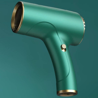Фен бездротовий для волосся Portable Hair Dryer 2600 mAh Зелений