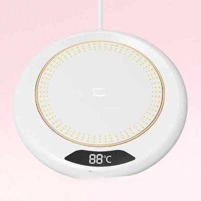 Підставка з підігрівом для чашки Heating Cup Біла