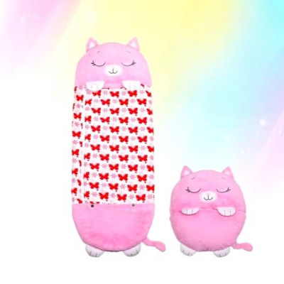 Дитячий спальний мішок-Подушка (130*50см) Baby sleeping bag Рожевий