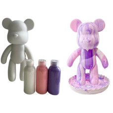 Набір для творчості Флюїдний Ведмедик Арт терапія DIY Creative Fluid Bear в асортименті