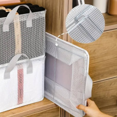Органайзер для одягу із сітки Storage basket 48*20см Білий
