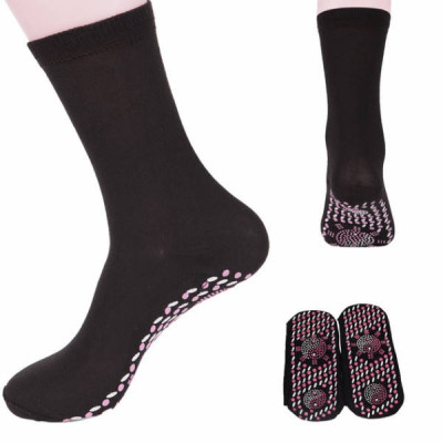 Носки турмалінові лікувальні, акупунктурний масаж стопи socks AND XL-1005