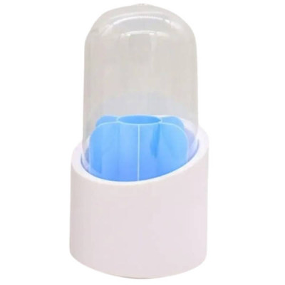 Органайзер, що обертається для зберігання косметики Makeup brush storage Блакитний