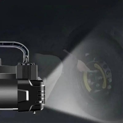 Компресор портативний автомобільний Air pump AND XL-1025 від прикурювача 12 В Чорний