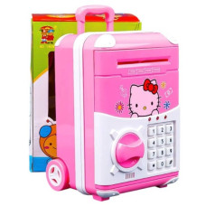 Сейф скарбничка з кодовим замком Hello Kitty
