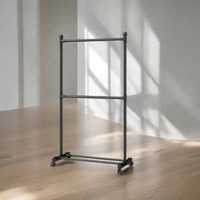 Вішалка для одягу Single Rod Hallstand Чорна