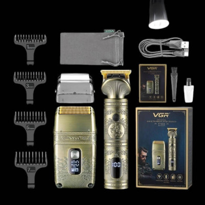 Комплект для стрижки та гоління VGR 2 в 1 V-649