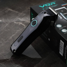 Акумуляторна машинка для стрижки +4 насадки VGR V-969 Чорна