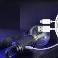 Лампочка LED акумуляторна підвісна HK-169-COB Чорний