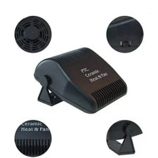 Обігрівач салону автомобільна дуйка 150W CAR FAN CF-701 Чорна