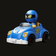 Набір ігровий Машинки на картинзі, що стикаються + 2 пульта Dodgem YJ-143-1 Червона/Синя