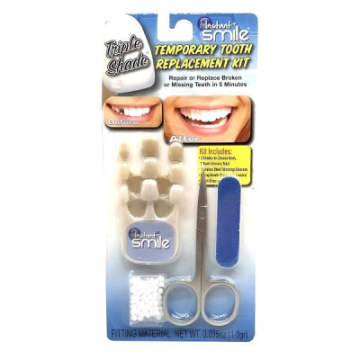 Набір для тимчасових зубів Instant Smile Triple Shade