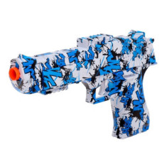Пістолет з орбізами, USB-зарядка Water gun M416 AND G-717 Білий з синім