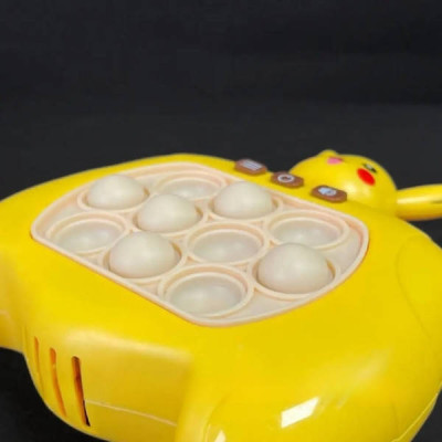 Іграшка антистрес Pop it PRO Pikachu Pokemon Жовтий