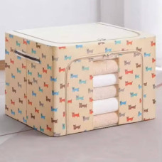 Сумка для речей та постільної білизни на 66л Storage box LY-766 Візерунок Собачки