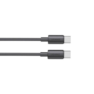 Кабель Usams SJ711 Type-C To Type-C 60W Fast Charging black