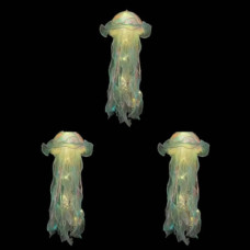 Декор, що світиться Медуза на батарейках Jellyfish lamp AND HA-113 Жовта