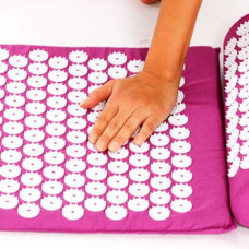 Килимок масажний акупунктурний Acupressure Mat NEW Рожевий