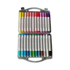 Маркери акварельні 24шт Water color pen 655-24