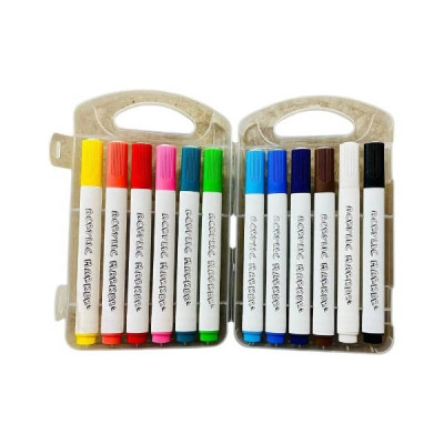 Маркери акварельні 12шт Water color pen 655-12