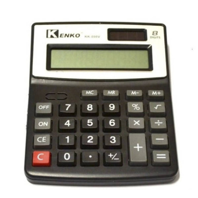 Калькулятор KK 808 Настільний Чорний