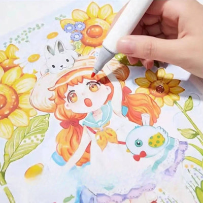 Маркери акварельні 48шт Water color pen 655-48