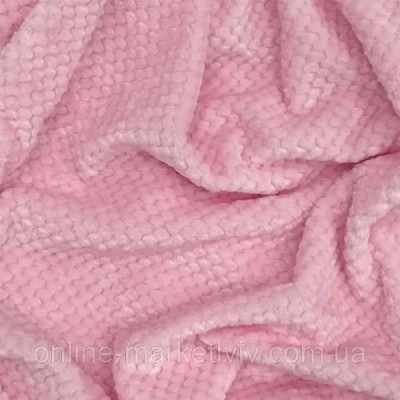Плед-покривало Blanket 180*200 Рожевий
