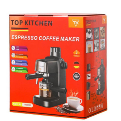 Кавоварка рожковая Top Kitchen Tk00225 Чорна