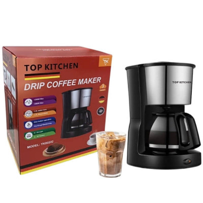 Кавоварка крапельна з підігрівом Top Kitchen Tk00222 чорна