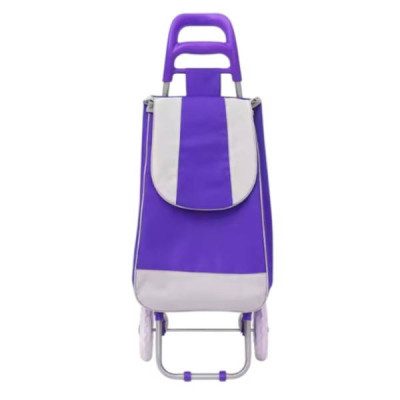 Сумка на коліщатках для покупок Trolley small Фіолетова