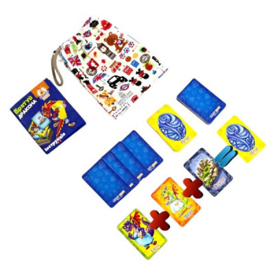 Гра настільна дитяча за картками Врятуйте дракона 55 карток Vladi Toys VT8077-11