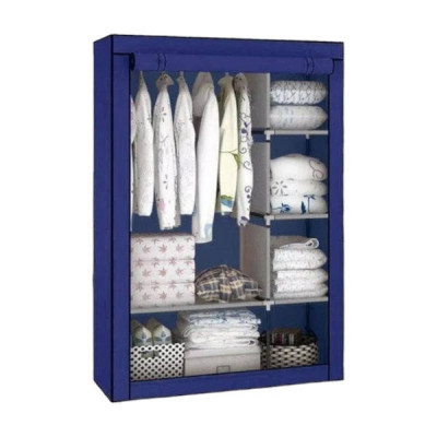 Шафа для одягу тканинна Storage Wardrobe 28105 Синій